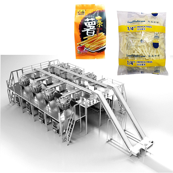 膨化食品包裝機生產(chǎn)線